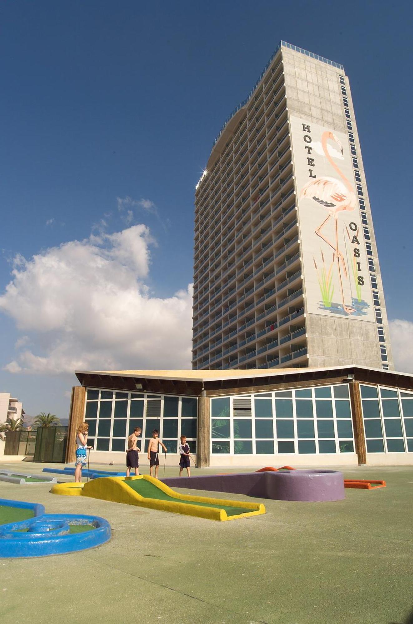 Medplaya Hotel Flamingo Oasis Benidorm Exterior foto